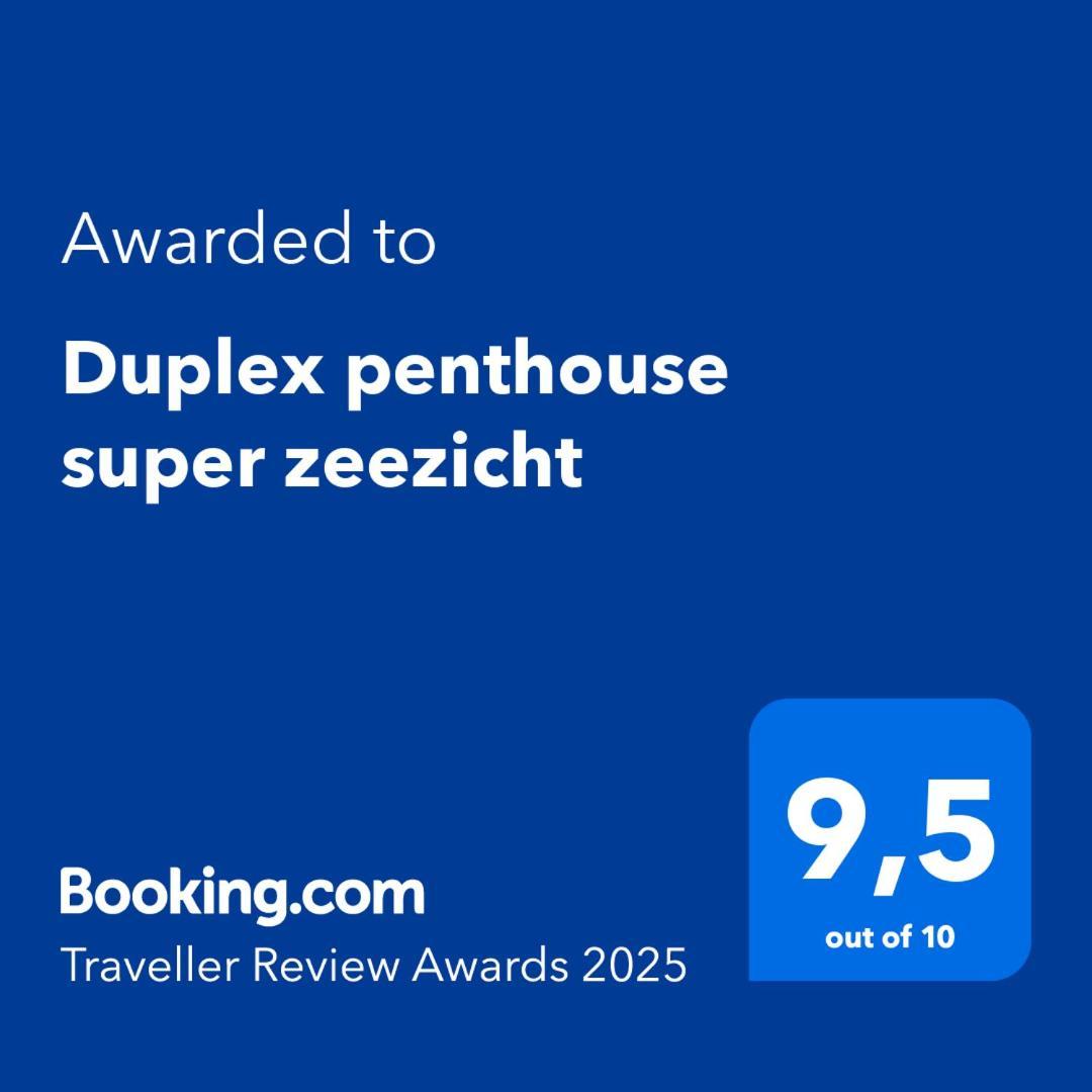 Duplex Penthouse Super Zeezicht Apartment De Panne Exterior photo